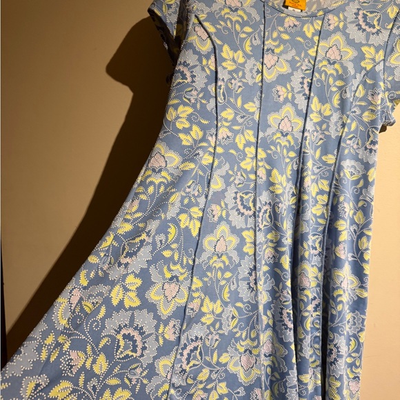 Ruby Rd. Blue and Green Patterned Top - Picture 3 of 9